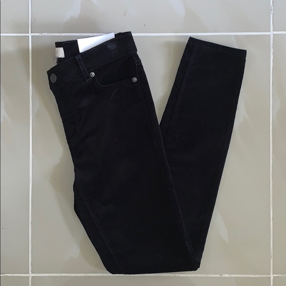 NWT LOFT Velvet Skinny Pants - Picture 7 of 7